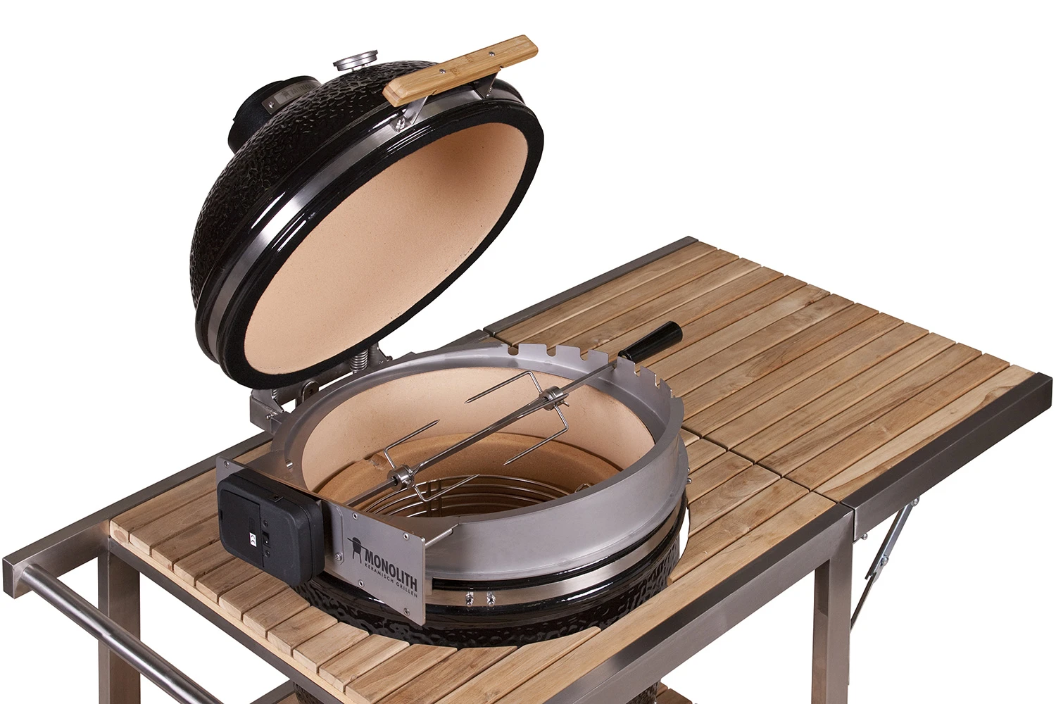 Monolith CLASSIC Rotisserie / Drehspieß Set 6 Monolith CLASSIC Rotisserie / Drehspieß Set – Bild 4